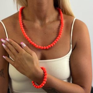 Orange Solid Bracelet