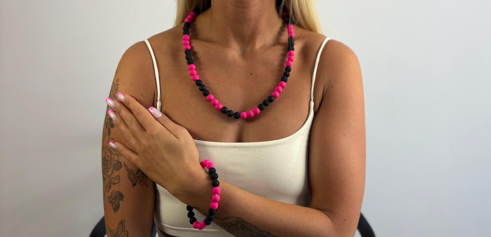 Pink Tribe Necklace