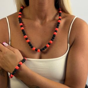 Orange Dots Bracelet