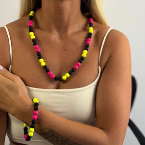 Twin Yellow & Pink Bracelet