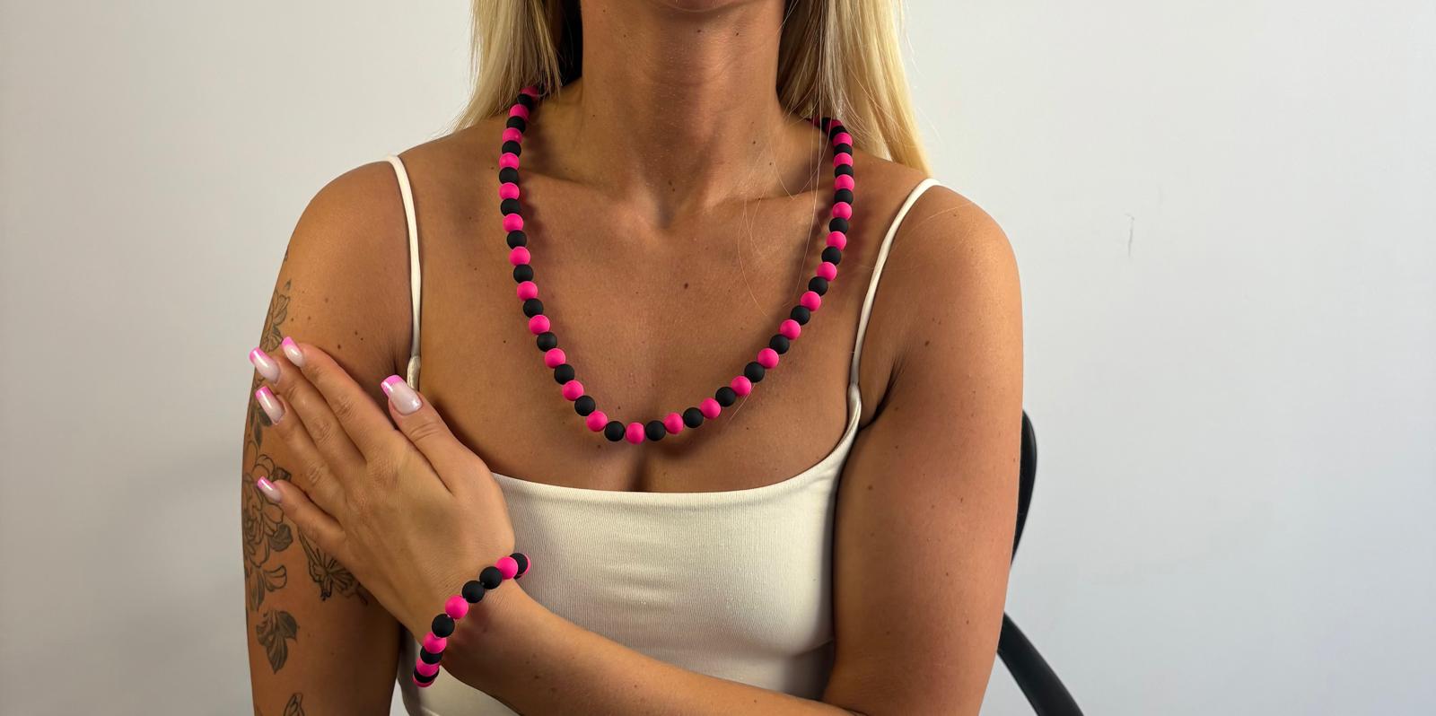 Pink Blast Necklace