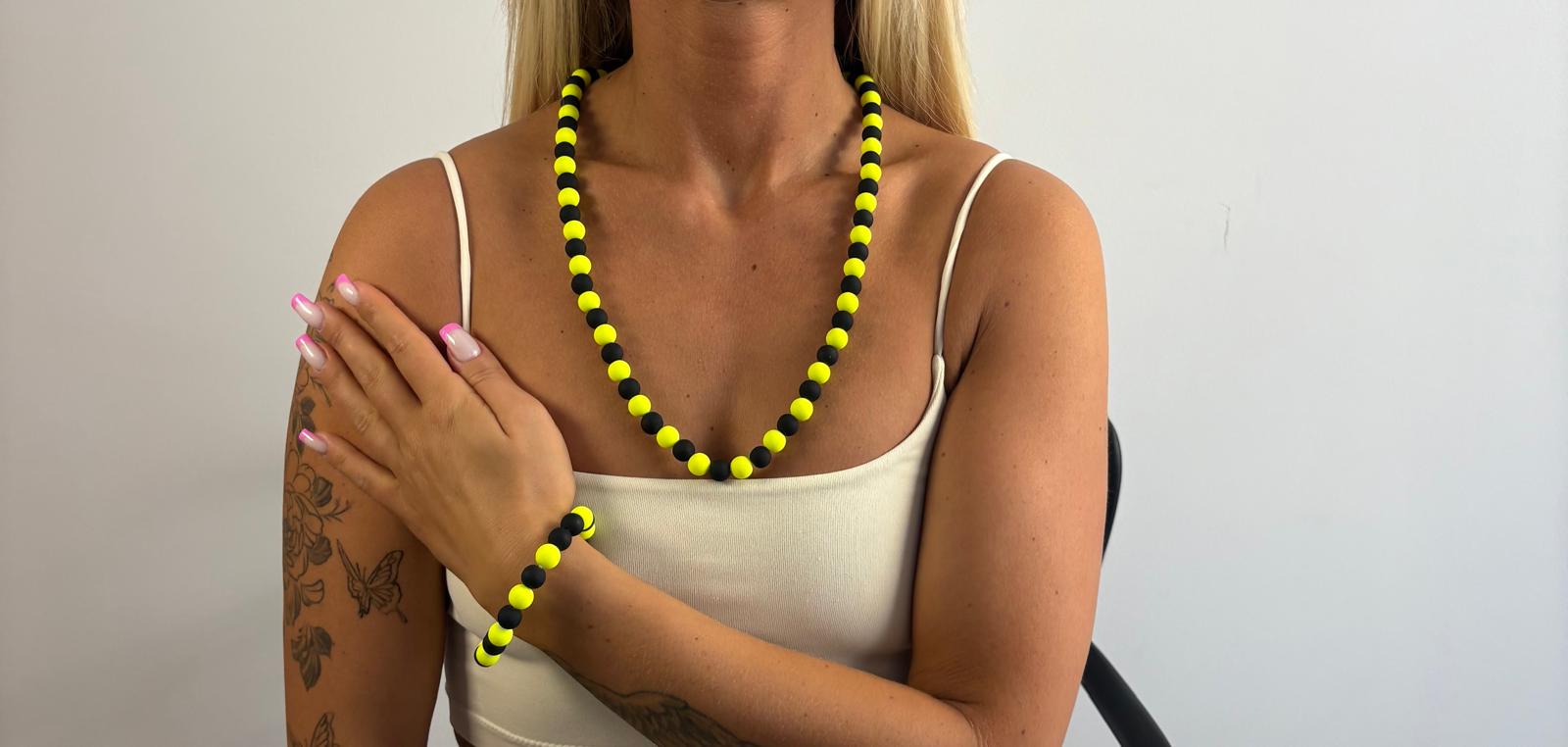 Yellow Blast Necklace